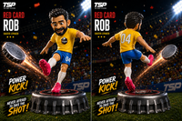 Top Shot Players™ Football Striker Red-Card Rob